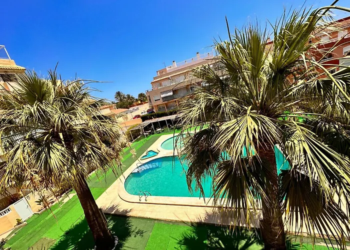 With Sea View, 4 Persons, Swimming Pool And Bbq * Torrevieja